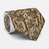 Cravate de fourrure de tigre (Roulé)