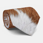 Cravate de fourrure de vache (Roulé)