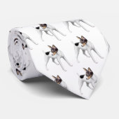 Cravate de Fox Terrier de jouet (Roulé)