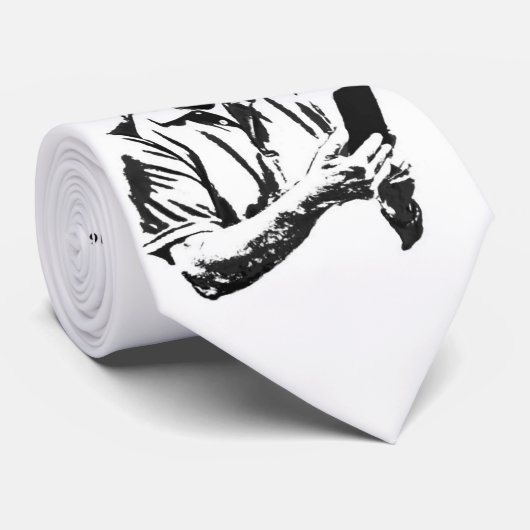 Cravate de Freud avec le logo d'anniversaire (Roulé)