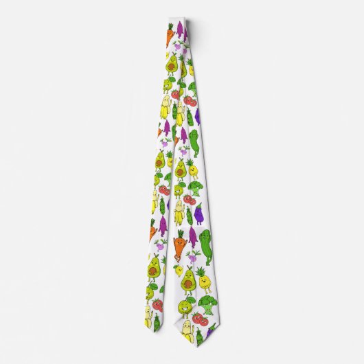 Cravate de fruits et légumes (Dos)