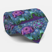 Cravate de galaxie de champignon (Roulé)