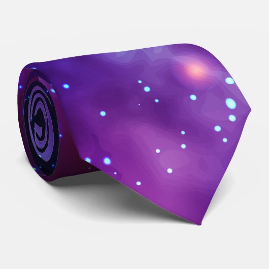 Cravate de galaxies d'espace lointain (Roulé)