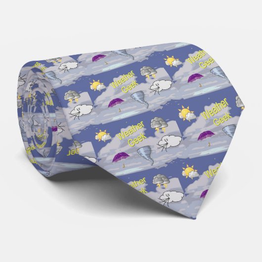 Cravate de geek de WX (Roulé)