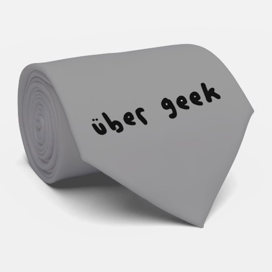 Cravate de geek d'Uber (Roulé)