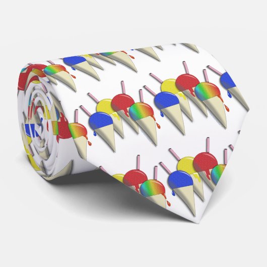 Cravate de glace rasée Hawaï (Roulé)