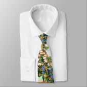 Cravate de glycines en verre souillé de Tiffany (Attaché)