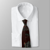 Cravate de Goth Rose foncé (Attaché)
