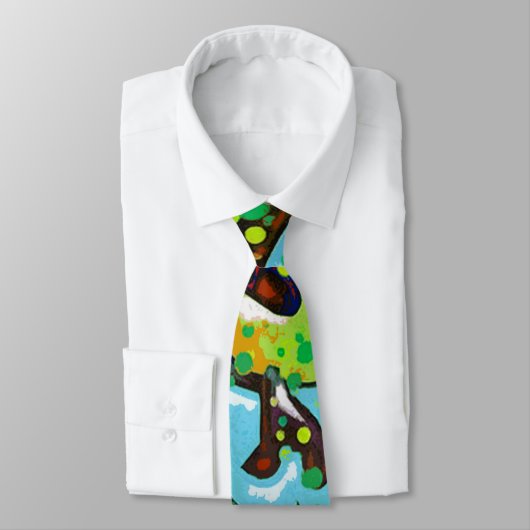 Cravate de graffiti (Attaché)