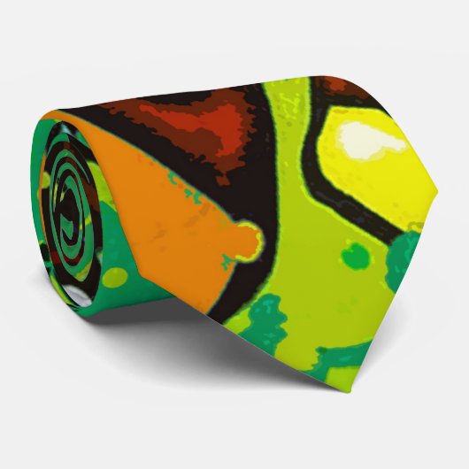 Cravate de graffiti (Roulé)