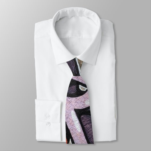 Cravate de graffiti urbain (Attaché)