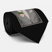 Cravate de Groomsman (Roulé)