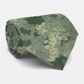 Cravate de gros caractères de camouflage de (Roulé)