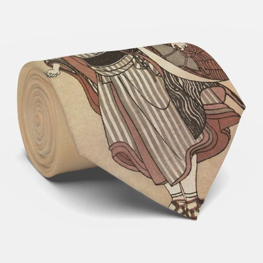 Cravate de guerrier Samuari (Roulé)