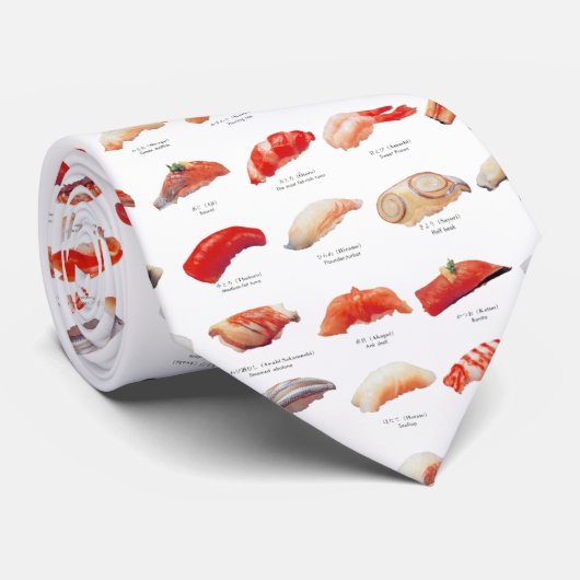 cravate de guide de sushi (Roulé)