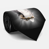 cravate de hiboux de neige (Roulé)