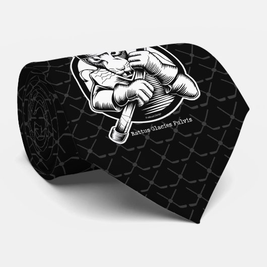 Cravate de hockey (Roulé)