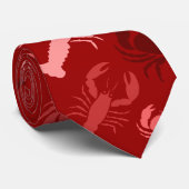 Cravate de homard et de crabe (Roulé)