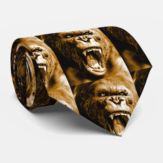 Cravate de hurlement de Gorilla (Roulé)