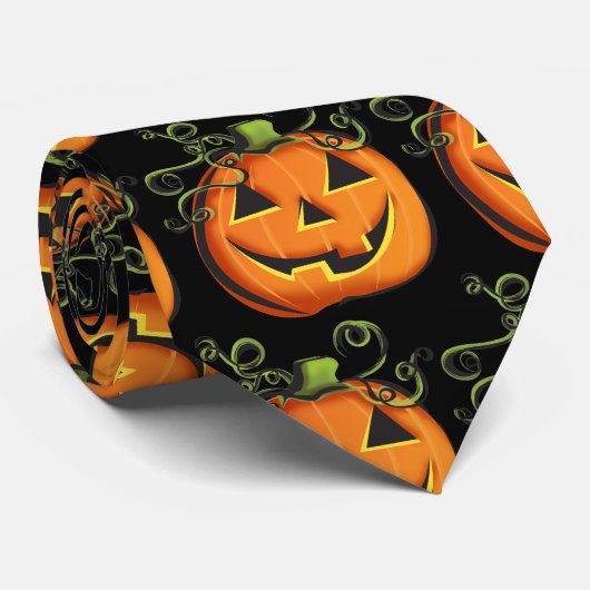 Cravate de Jack-o'-lantern (Roulé)