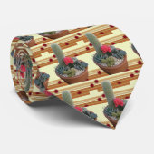 Cravate de Jardin de Plats de Cactus #2 (Roulé)