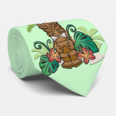 Cravate de jardin de Tiki (Roulé)