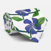 cravate de jardin fleuri "Vinca #1" (Roulé)