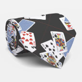 Cravate de jeu de conception de jeux de carte de (Roulé)