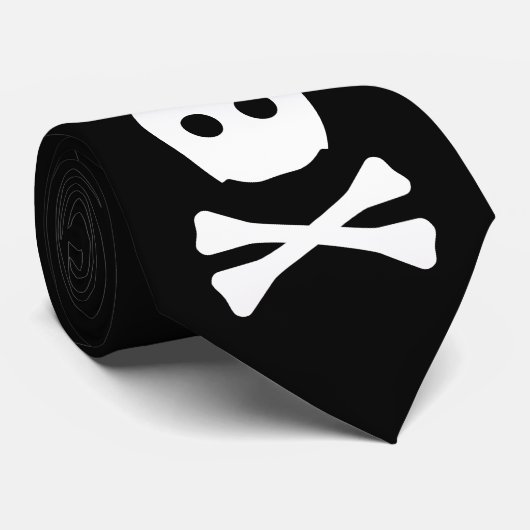 Cravate de jolly roger (Roulé)