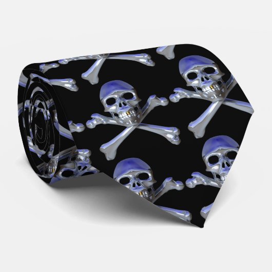 Cravate de jolly roger (Roulé)