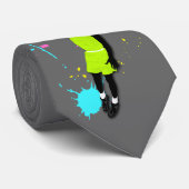Cravate de joueur de basket de Fluo (Roulé)