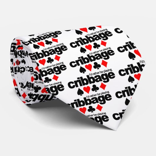 Cravate de joueur de Cribbage (Roulé)