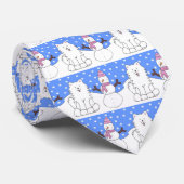 Cravate de jour de Milou de Samoyed (Roulé)