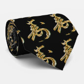 Cravate de "Kotobuki" de kanji (Roulé)