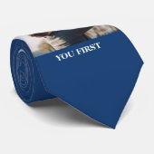 Cravate de la cérémonie Mariage père fille (Roulé)