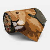 Cravate de la faune africaine (Roulé)