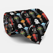 Cravate de la fête d'Halloween (Roulé)