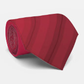 Cravate de la fête magenta rouge (Roulé)