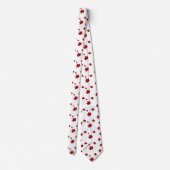 Cravate de la feuille d'érable rouge du drapeau du (Dos)