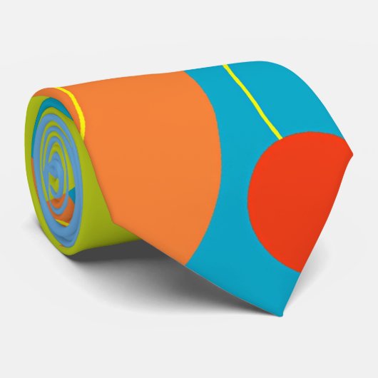 Cravate de la fruité rétro (Roulé)