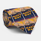 Cravate de la guerre mondiale de jour de marine 2 (Roulé)