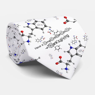 Cravate de la molécule de tryptophane