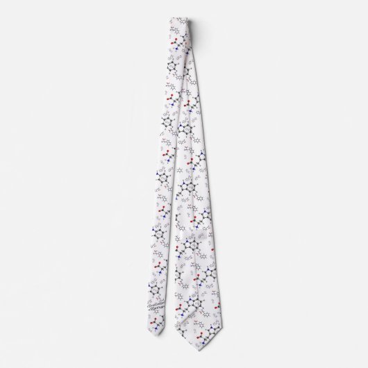 Cravate de la molécule de tryptophane (Dos)