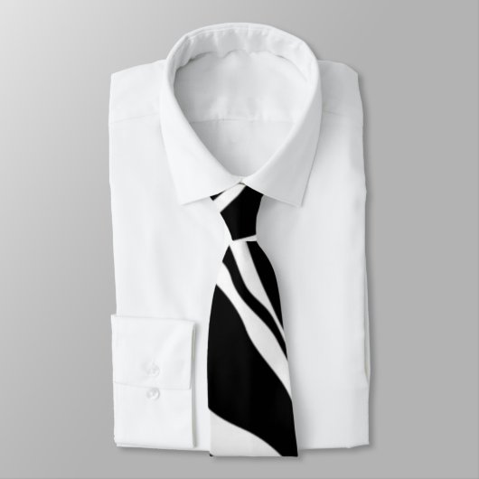 Cravate de la peau de Zebra (Attaché)