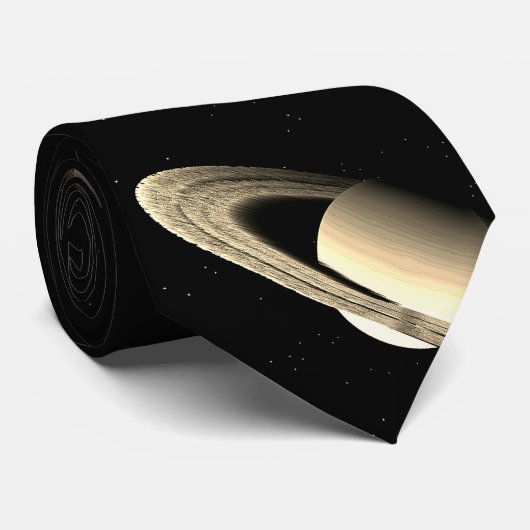 Cravate de la planète Saturne (Roulé)