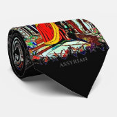 Cravate de la reine assyrienne (Roulé)