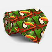 Cravate de la robe des hommes animaux d'art (Roulé)