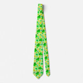 Cravate de la Saint-Patrick Trèfle (Devant)