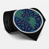 Cravate de la terre de planète (Roulé)