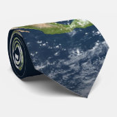 Cravate de la terre de planète (Roulé)